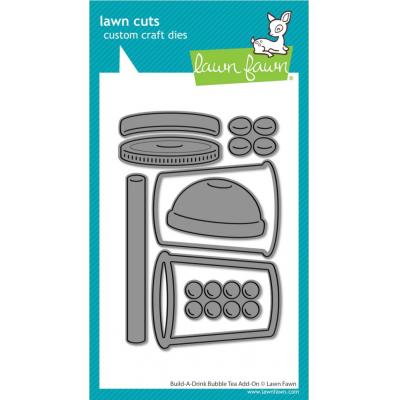 Lawn Fawn Lawn Cuts - Build-A-Drink Bubble Tea Add-On